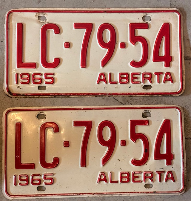 vintage Alberta Plates - 1960’s - photo 4