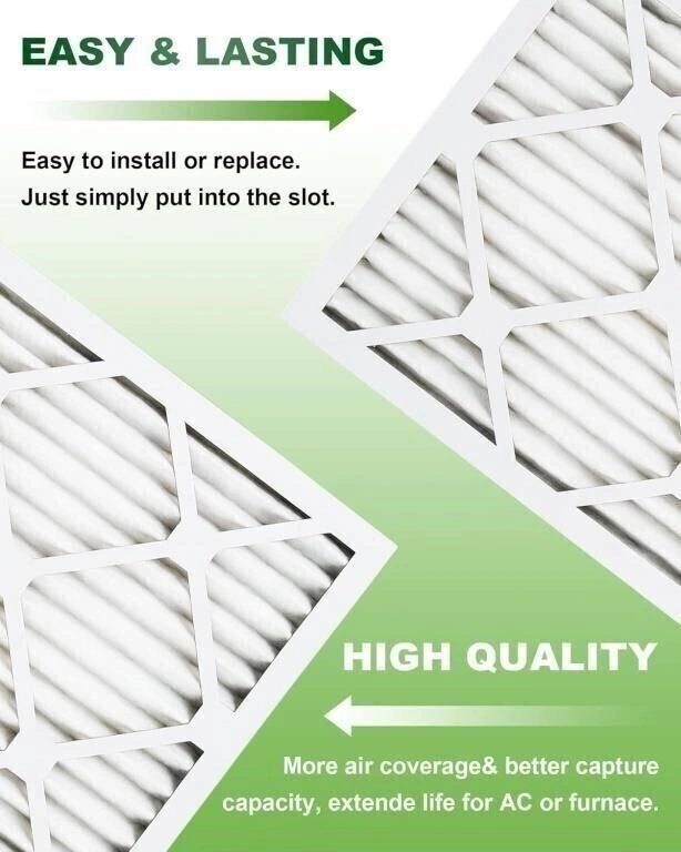 NEW 6-Pack Filters 12x20x1 MERV 13 Air Filters - photo 3
