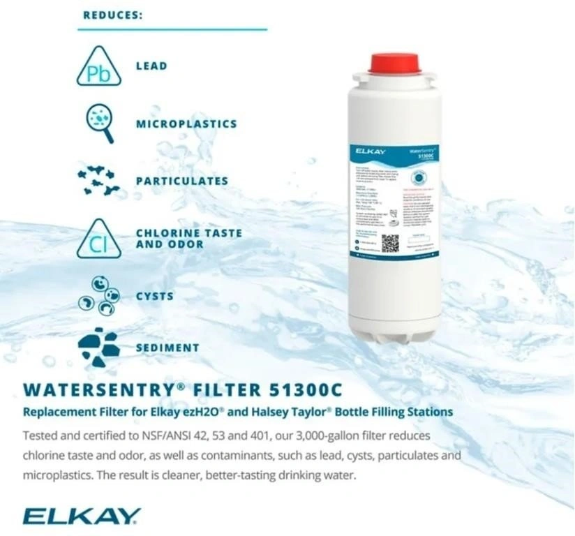 Elkay Genuine 3000 Gallon WaterSentry 51300C Filter - photo 2