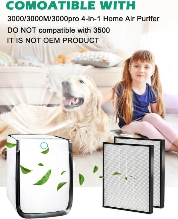 2 Pack Replacement Filters for 3000, 3000M, 3000 Pro Purifiers - photo 3
