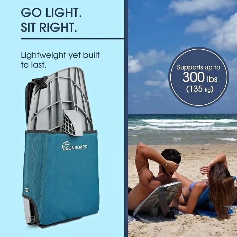 Portable Chair for Beach, Camping, Park & Stadium