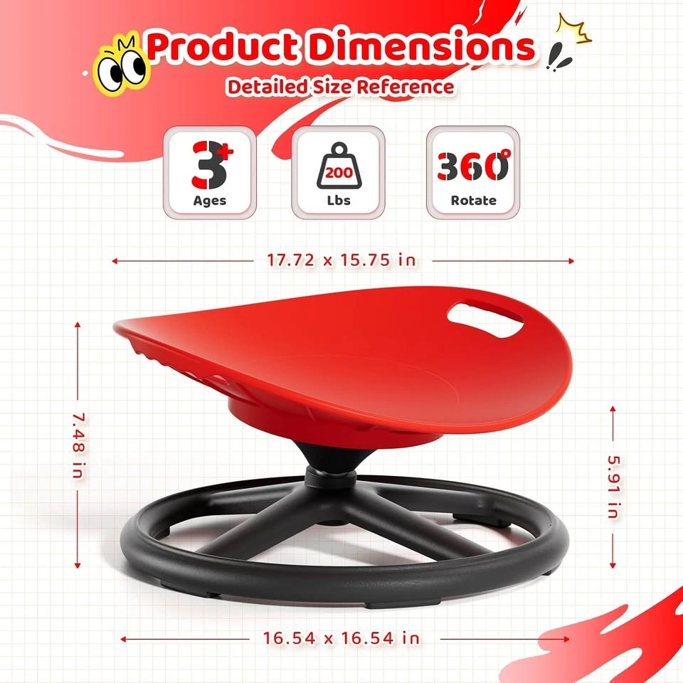 New Rotating Sensory Swivel Chair for Kids - photo 4