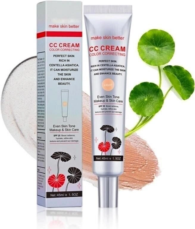 New - Color Correcting CC Cream with SPF 25. Exp 12/2028
