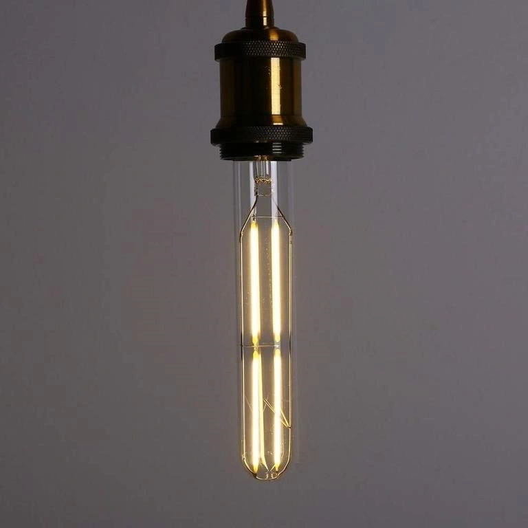 New 4 Pack T10 Dimmable 6W Tubular LED Bulbs - E26 base - photo 4