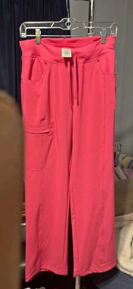 Cherokee Workwear Revolution Women's Pink Jogger Scrubs - S