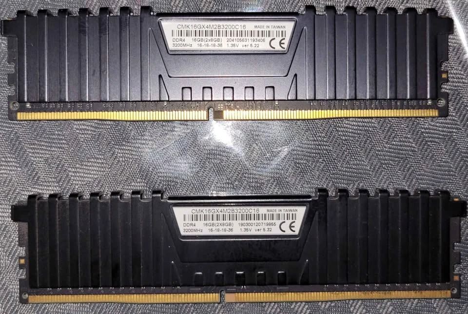 16gb(2x8) Kit Corsair Vengence LPX 3200MHz - photo 2