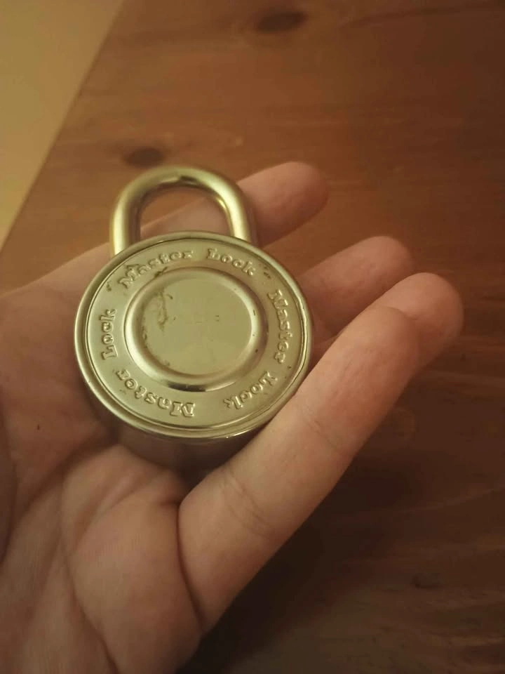 Red Masterlock Combination Lock - photo 4