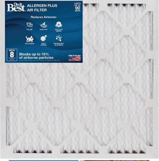 Do it Best - Allergen Plus Air Filter MERV8 (16x20x1)