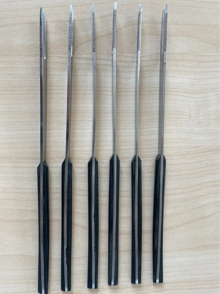 Vintage Mid-Century Modern Fondue / Cocktail Forks - Set of 6 - photo 3