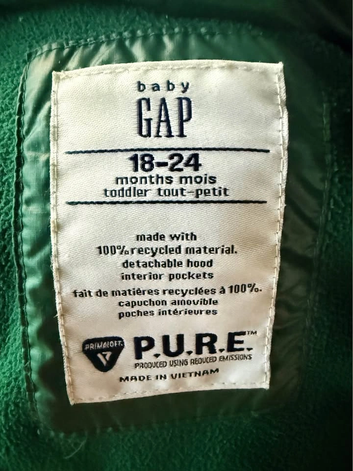 Forest Green Winter Jacket (24m toddler) - photo 3