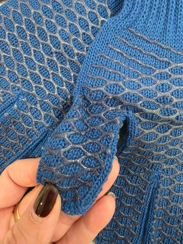 Outdoor ANGLER Blue Fishing Gloves - photo 3