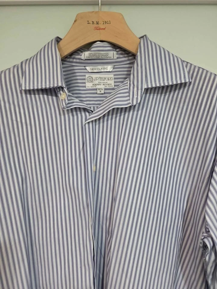 Men 100% cotton J.P.Tilford for a Harry Rosen Button Down Shirt - photo 2