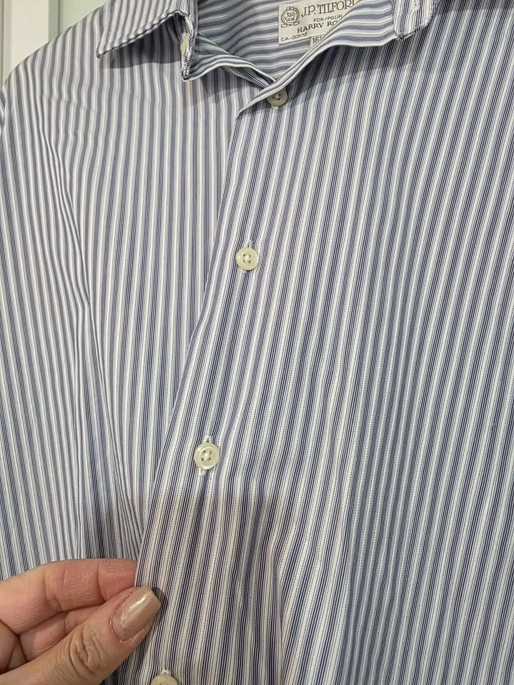 Men 100% cotton J.P.Tilford for a Harry Rosen Button Down Shirt - photo 5