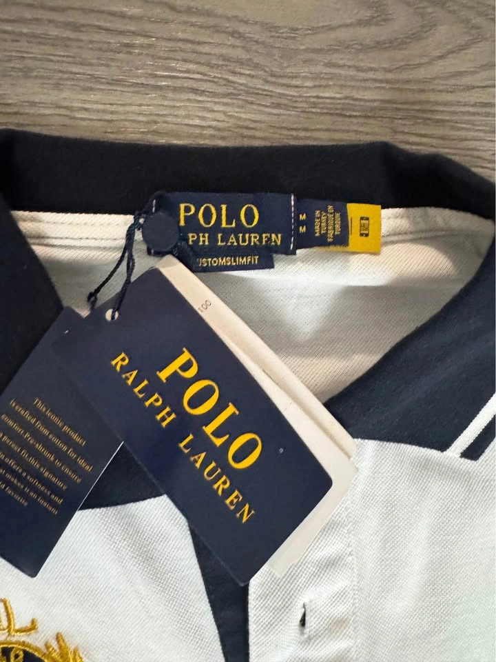 Vintage polo shirt size M never worn - photo 3