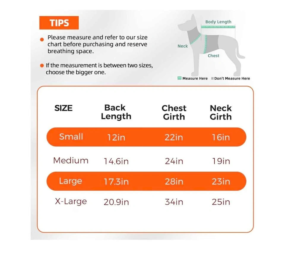 Mihachi Dog Snow Jacket Waterproof Dog Coat with Harness XL - photo 4