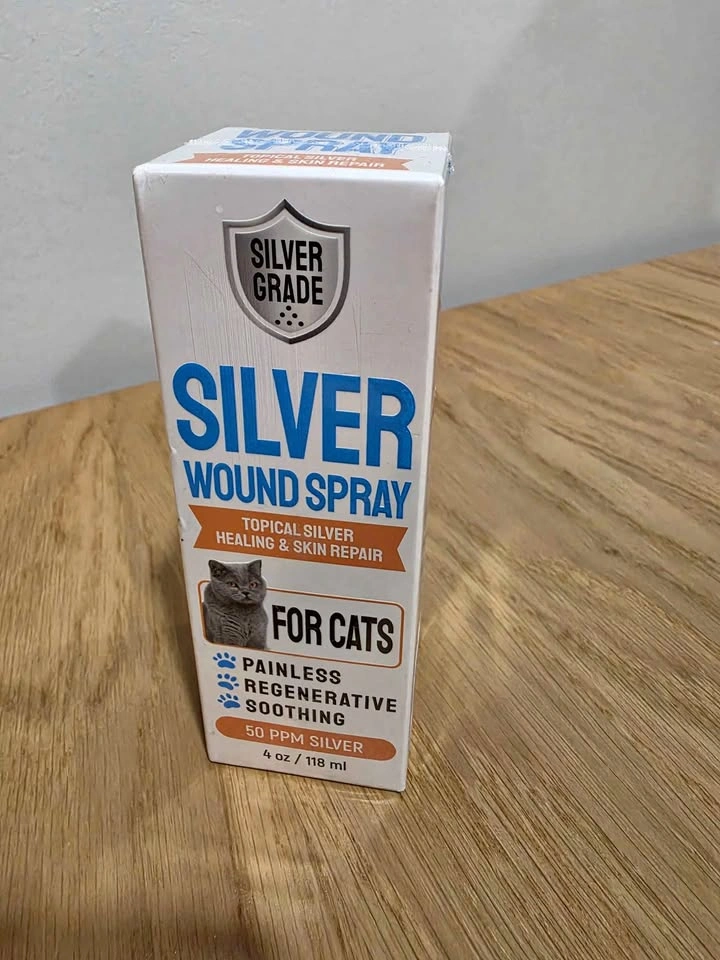 Cat Care Spray with Silver