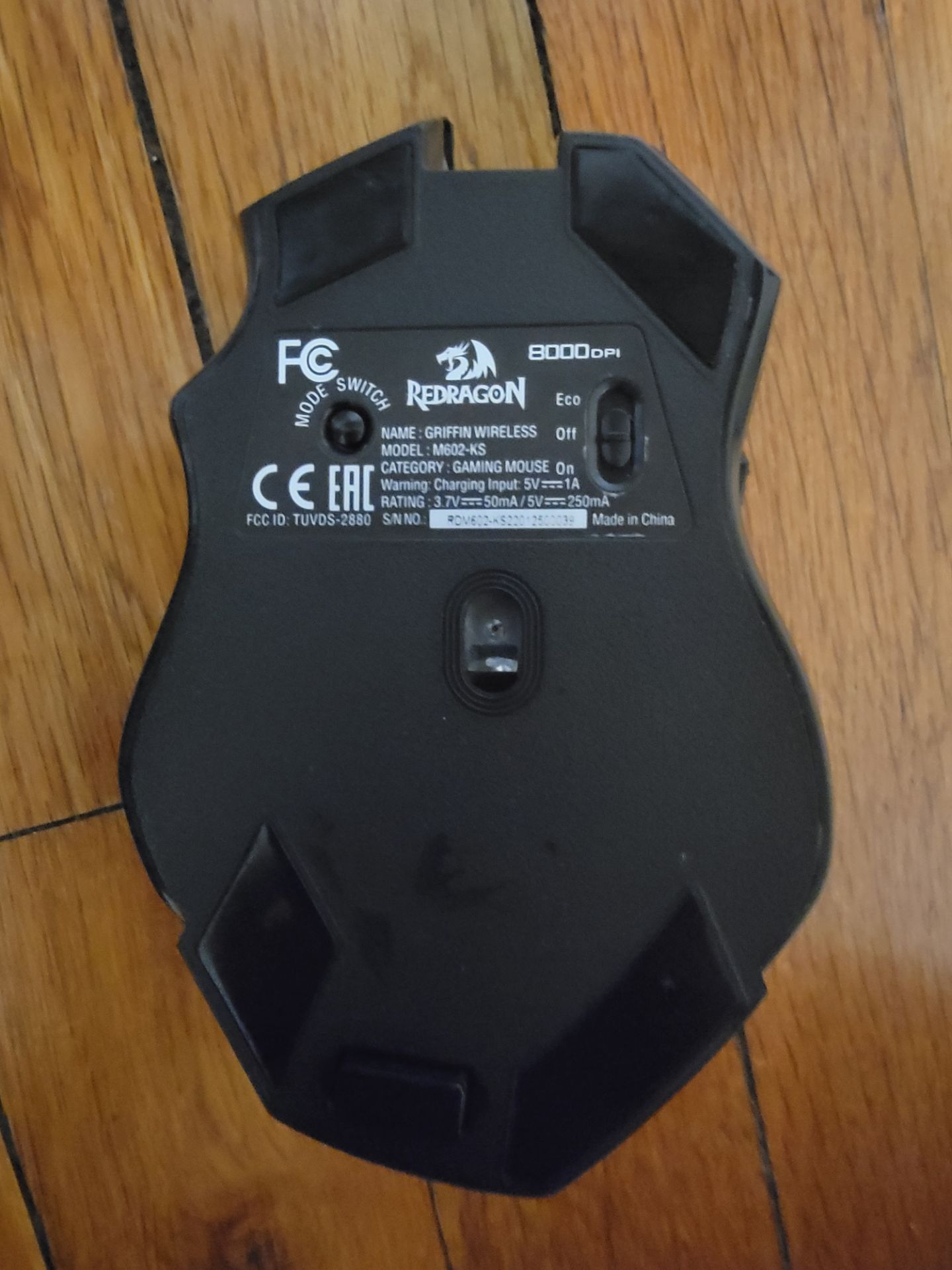 Redragon Black Gaming wireless Mouse - photo 2
