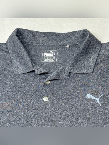 Puma Heathered Grey Performance Golf Polo Shirt Mens XL - photo 3