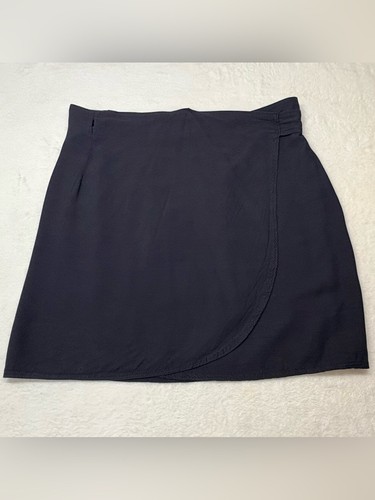 Vintage 90s Venus Black Wrap Swim Coverup Skirt - photo 2