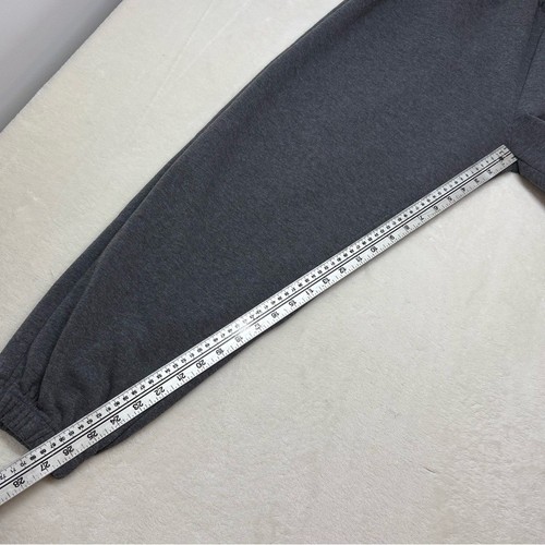 Good Night Dark Grey Fleece Jogger Sweatpants Womens Size XL - photo 3