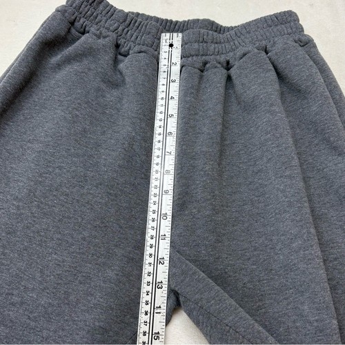 Good Night Dark Grey Fleece Jogger Sweatpants Womens Size XL - photo 4