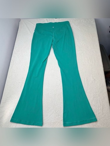 Lululemon Align High Rise Mini Flared Pant Maldives Green 14 - photo 2