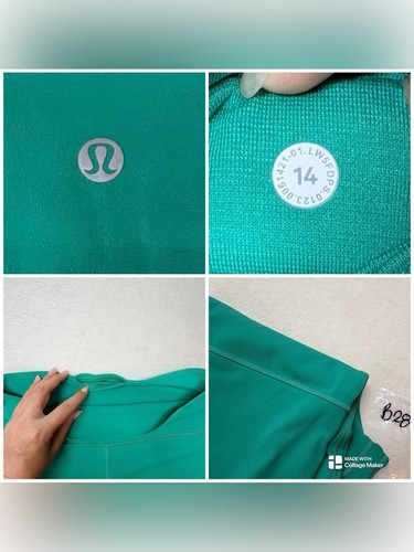 Lululemon Align High Rise Mini Flared Pant Maldives Green 14 - photo 5