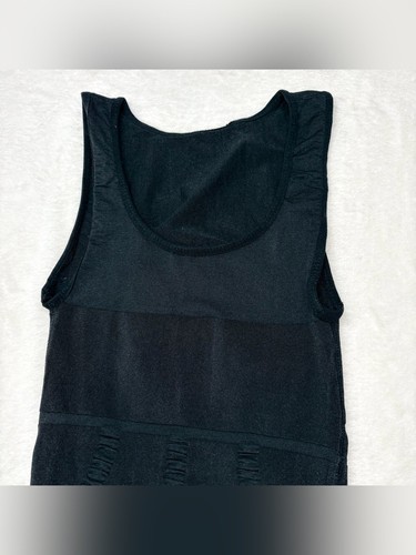Black Seamless Shapewear Tank Top Slimming Compression Cami Sz S - photo 4
