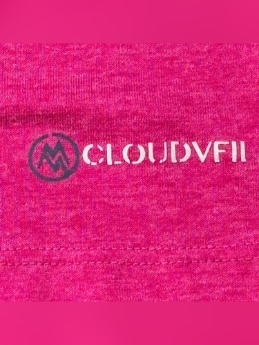 Cloudveil Pink Feather Print Short Sleeve T Shirt XXL - photo 4