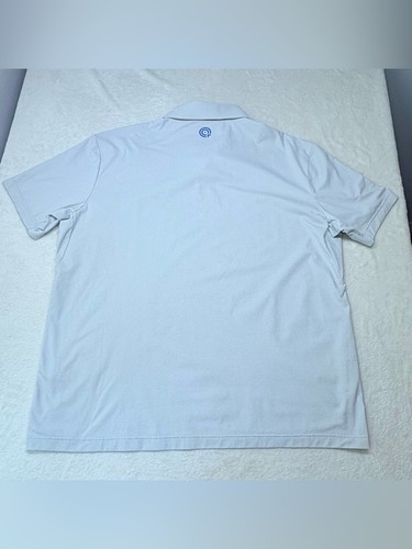 Accuphy Mens Light Gray Short Sleeve Breathable Mesh Athletic Go - photo 3