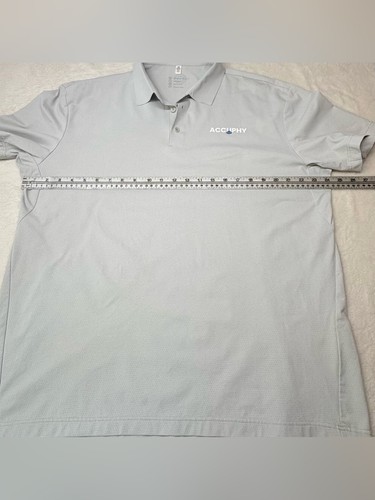 Accuphy Mens Light Gray Short Sleeve Breathable Mesh Athletic Go - photo 5