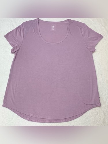 Ripzone Mauve Dusty Purple Scoop Neck Short Sleeve T-Shirt XL - photo 2