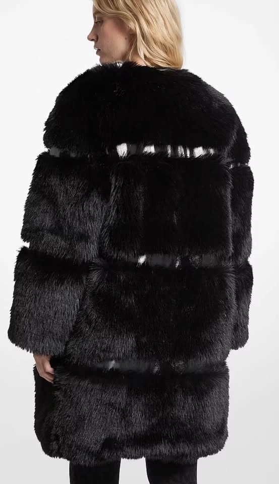Luxury Black Statement Coat Small BNWT - photo 3