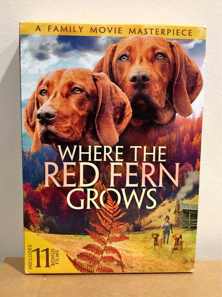 Where the Red Fern Grows & 11 Bonus Films DVD Collection 🏈