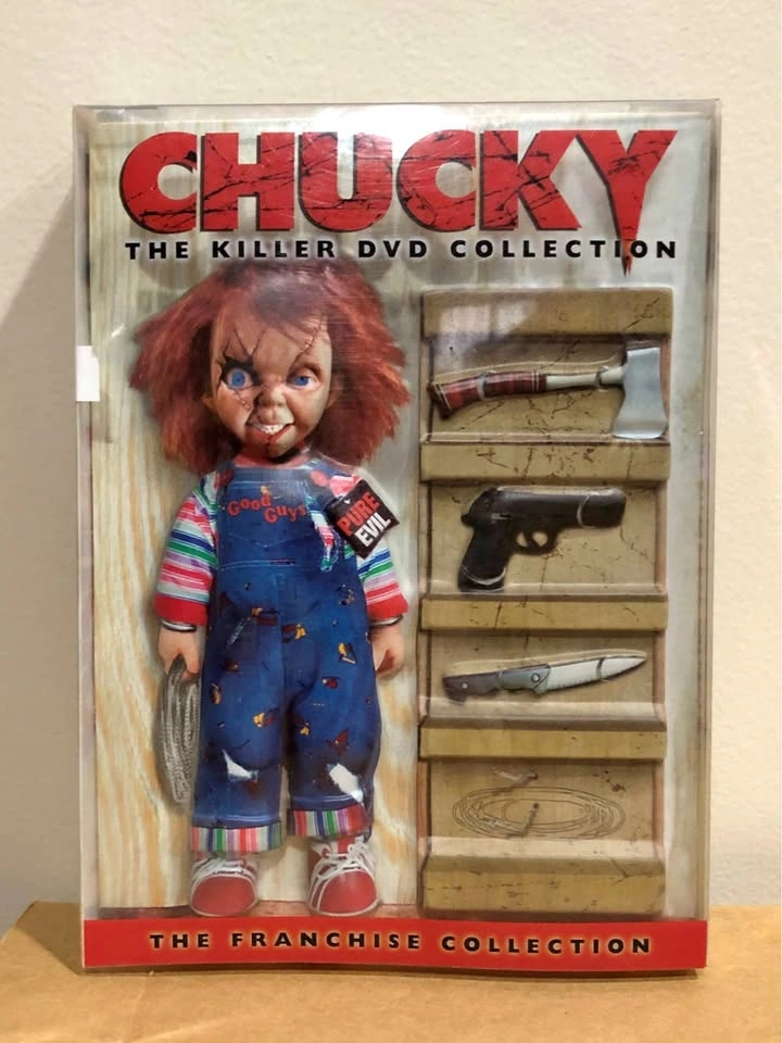 Chucky: The Killer DVD Collection 4-Movie Box Set 🏈