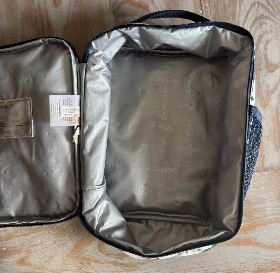 Thirty-One Insulated Lunch Bag – Indigo Burst - photo 2