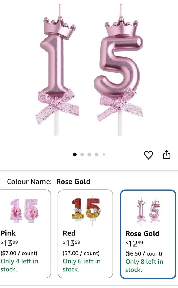 New Birthday Number Candles 0–9 - photo 2