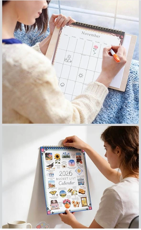 Brand New 2026 Bucket List Calendar - photo 4