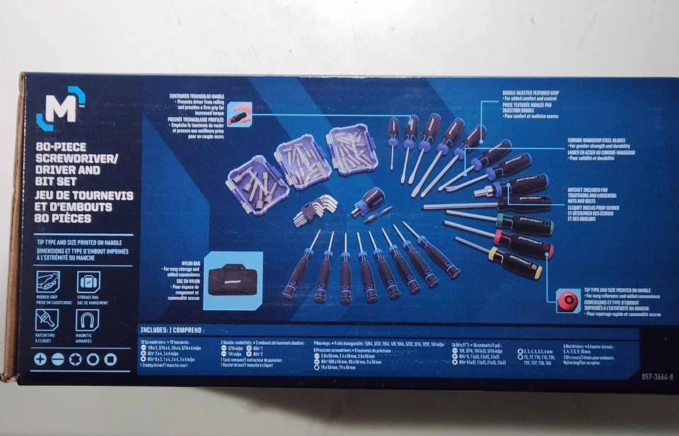 Screwdriver, Driver and Bit Set tool - photo 4