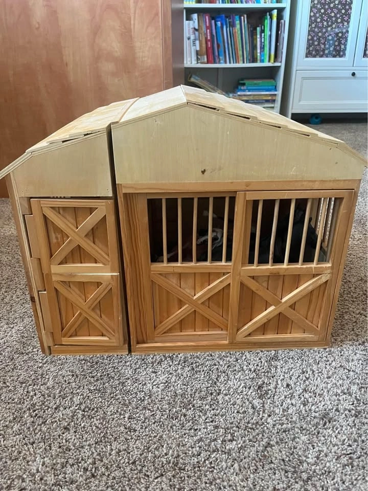 Wooden Horse Barn
