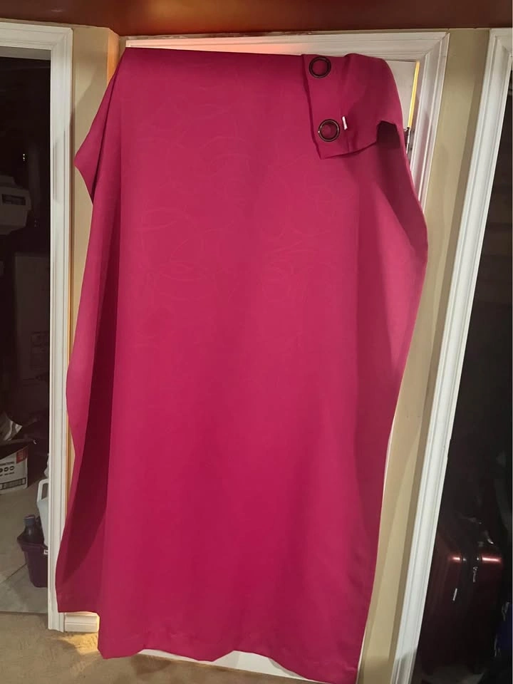 Pink Blackout Curtains