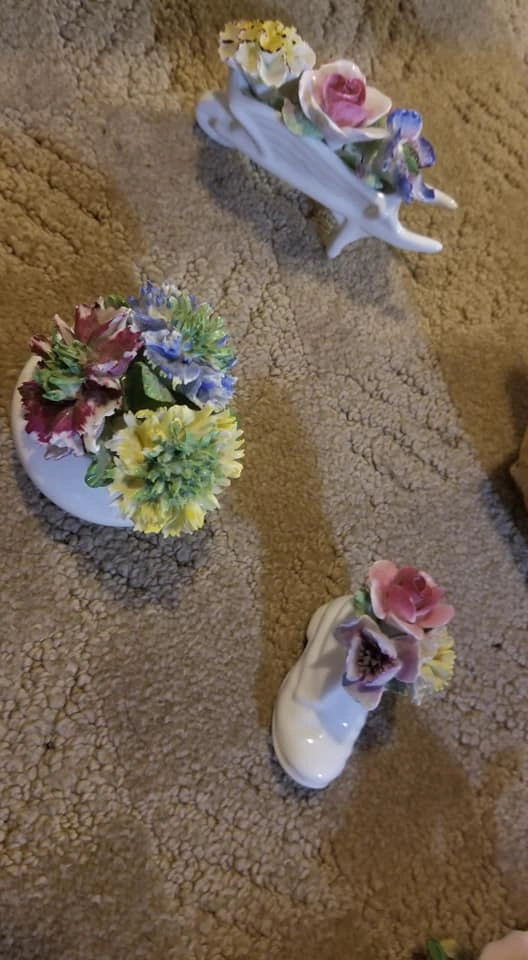Vintage English Floral Bone China