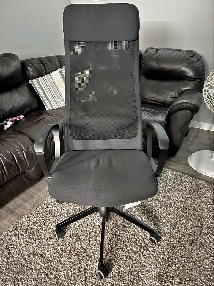 Ikea office chair Vissle dark grey