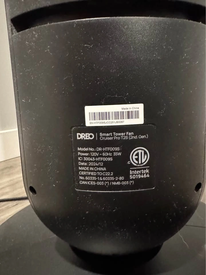 DREO Smart Fan - photo 3