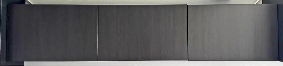 Ikea black/brown wall units