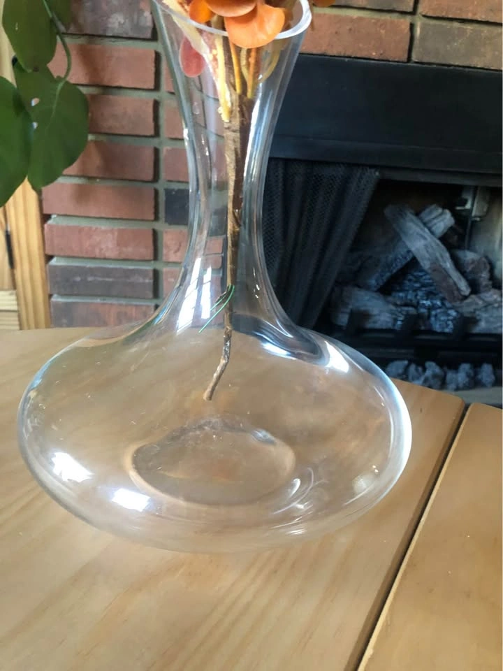 Glass Vase With Fall Foliage 🏈 - photo 3