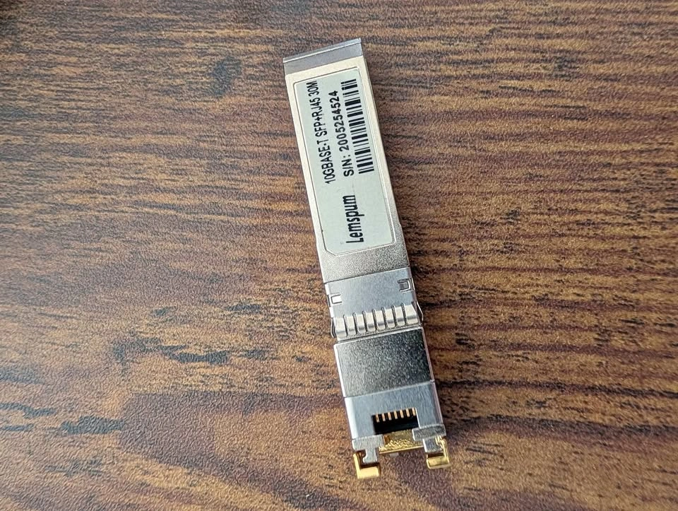 Lemspum 10GBASE-T SFP+ RJ45 30M Transceiver