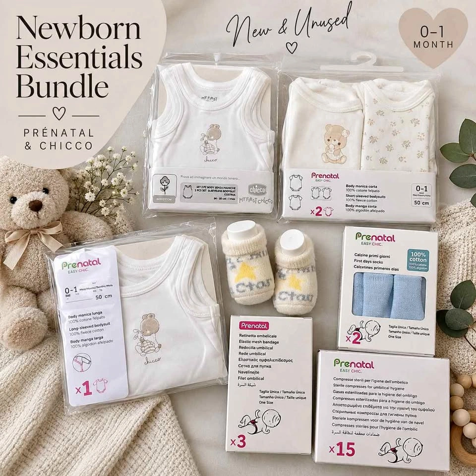 NEW Newborn Essentials Bundle – Prénatal + My First Chicco