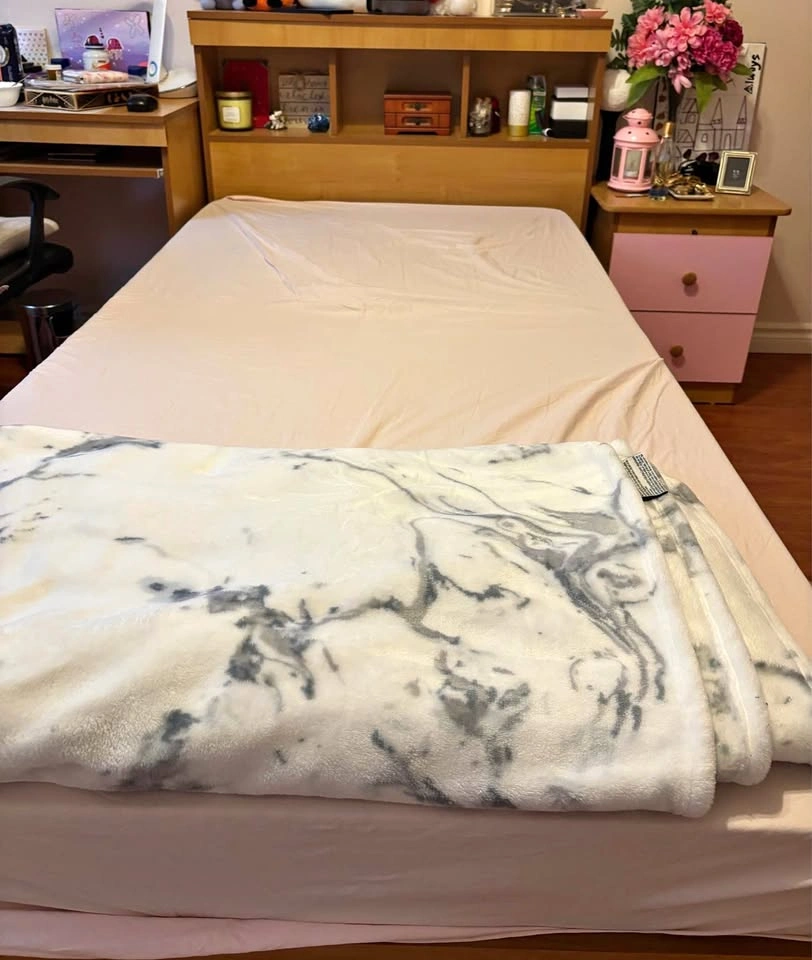 Bedroom Set with Twin Mattress: Storage Bed, Desk, Nightstand