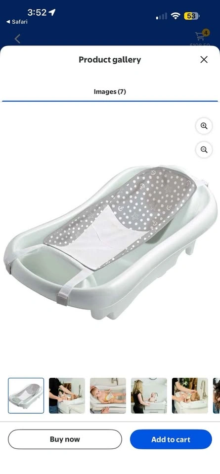 Angelcare Baby Bath Support and Baby Bath Tub - photo 2